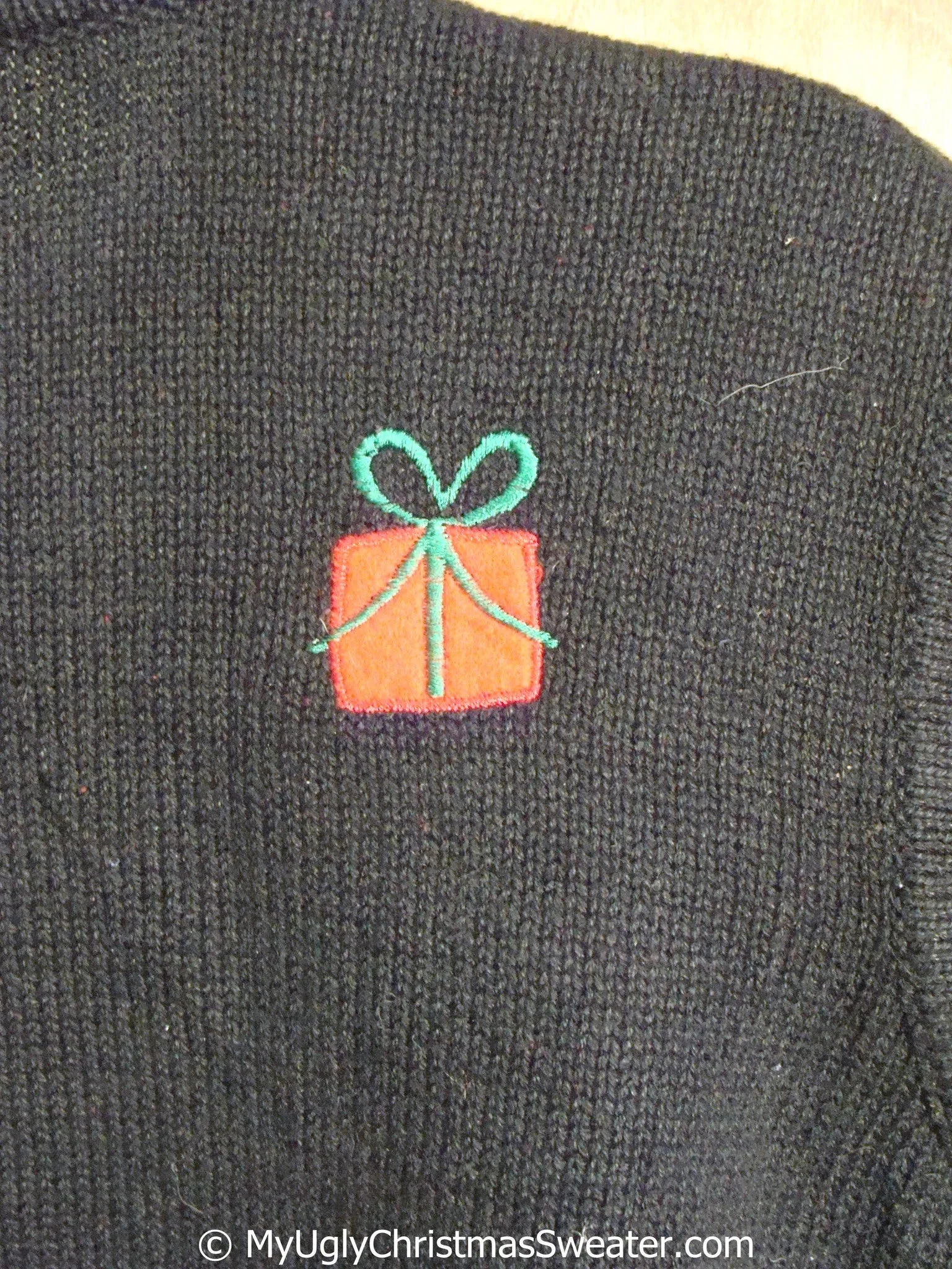 Skating Santas Ugly Christmas Sweater Vest