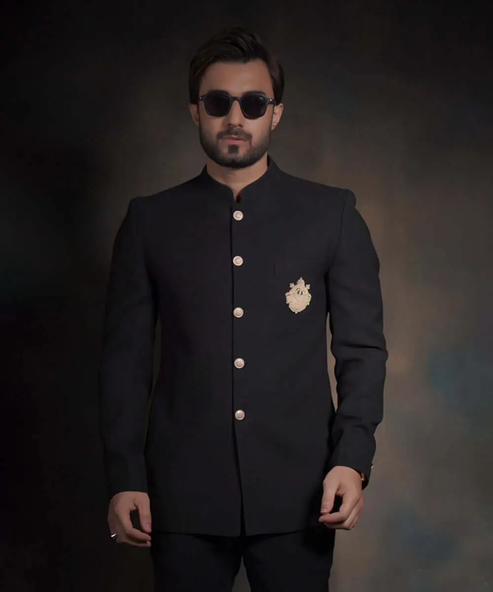 The Rockstar | Jet black Prince jacket