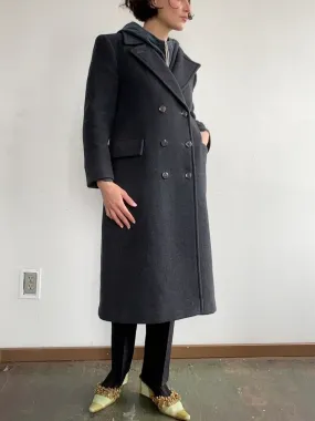 Vintage Grey Pendleton Wool Coat (S)