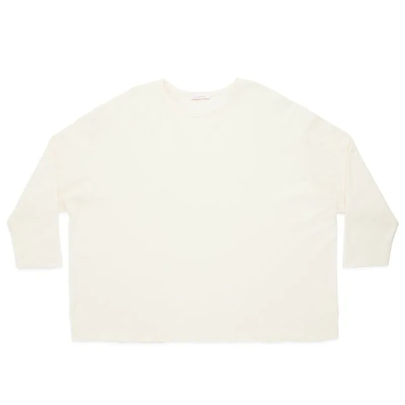 Waffle Thermal Long Sleeve T-Shirt - Natural