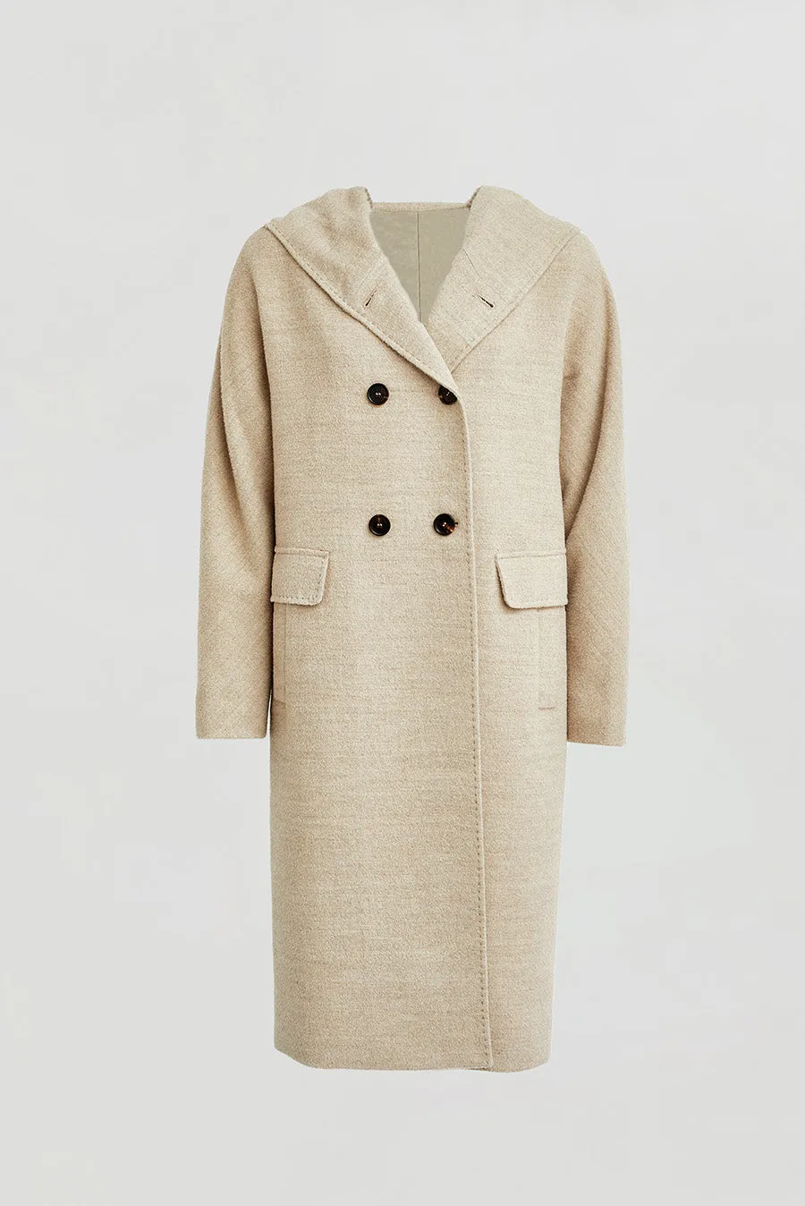 Westend Coat Baby Alpaca Color Sabbia