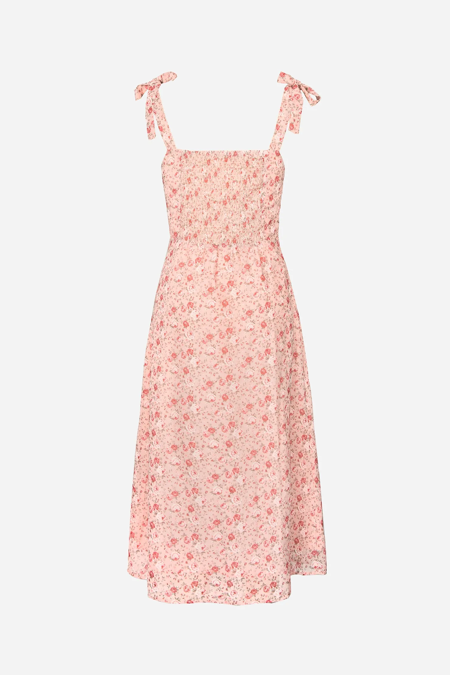 X Madison Bouquet Floral Print Ruched Dress