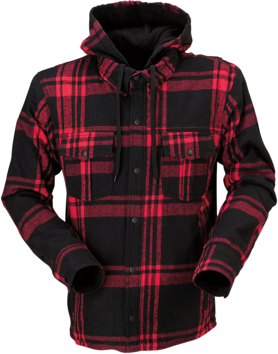 Z1R Timber Flannel Shirt - Red/Black - Small 2820-5333