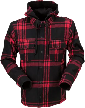 Z1R Timber Flannel Shirt - Red/Black - Small 2820-5333